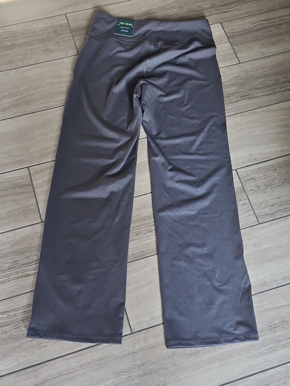 tek gear Women's Charcoal Gray High Rise Track Pants